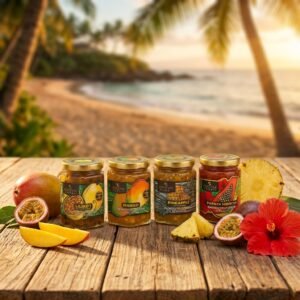 Kōkō Val Hawaiian Jam Gift Set